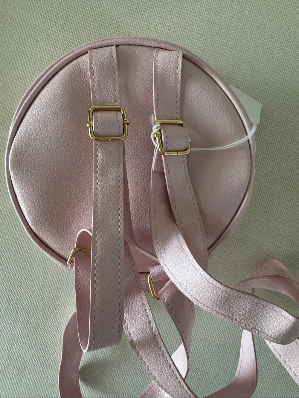 Bath and Body Works Pink Unicorn Floral Crossbody Bag with Gold Horn